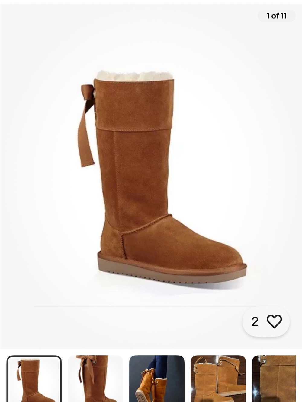Koolaburra by Ugg Andrah Tall Boots - size 11